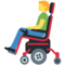 Man in Motorized Wheelchair emoji on Twitter